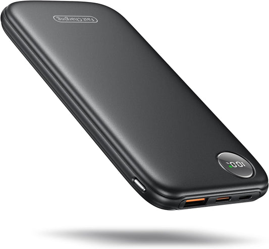 Powerbank Fast Charging 10000mAh Ultra Slim Portable Charger