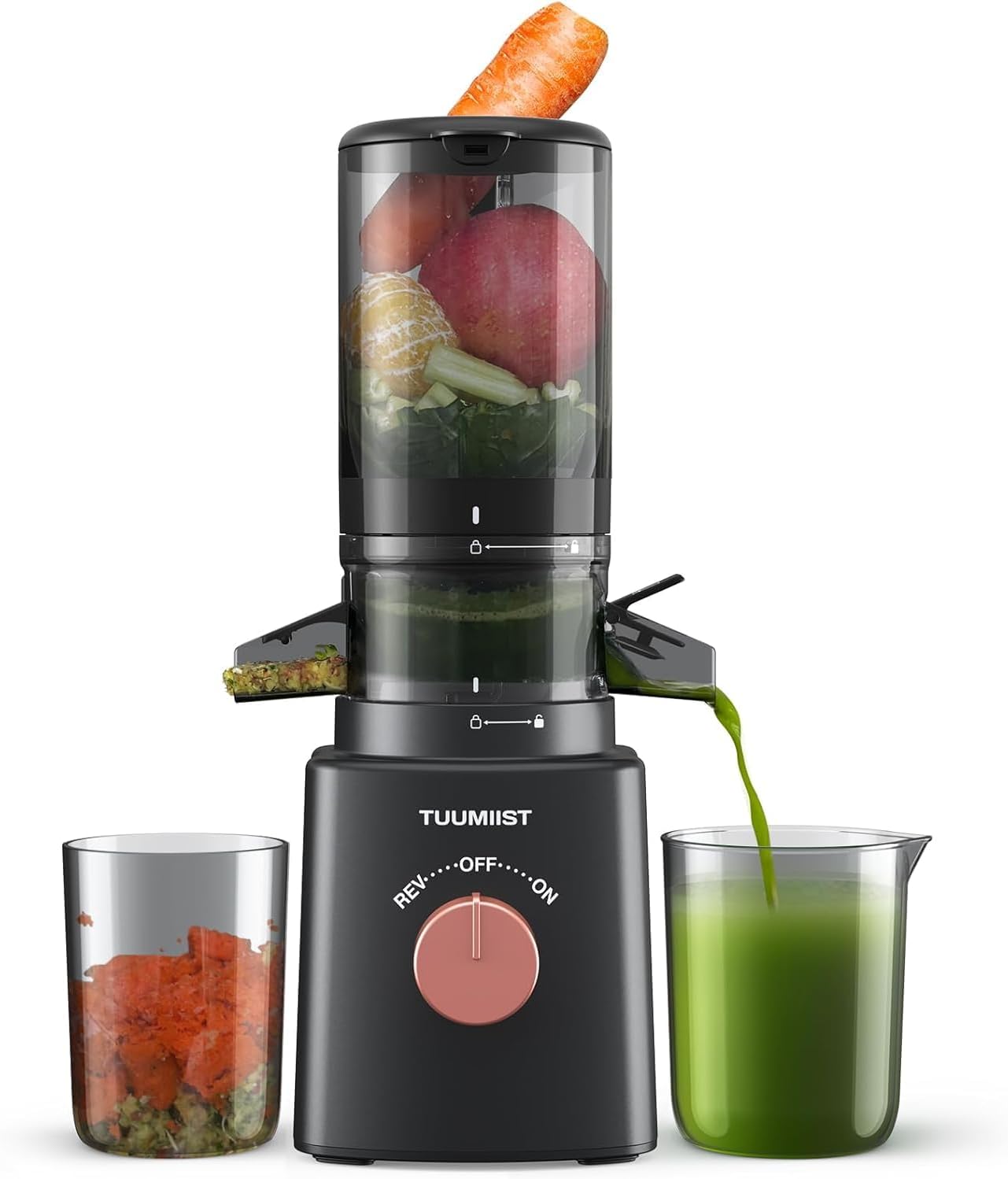 Fresh Juices Fast: TUUMIIST Cold Press Juicer