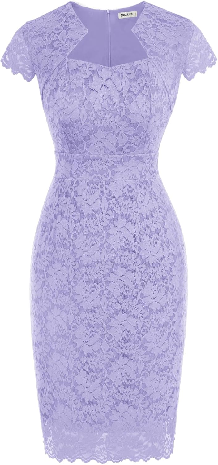 GRACE KARIN Cocktail Dress for Women - Elegant Lace Design