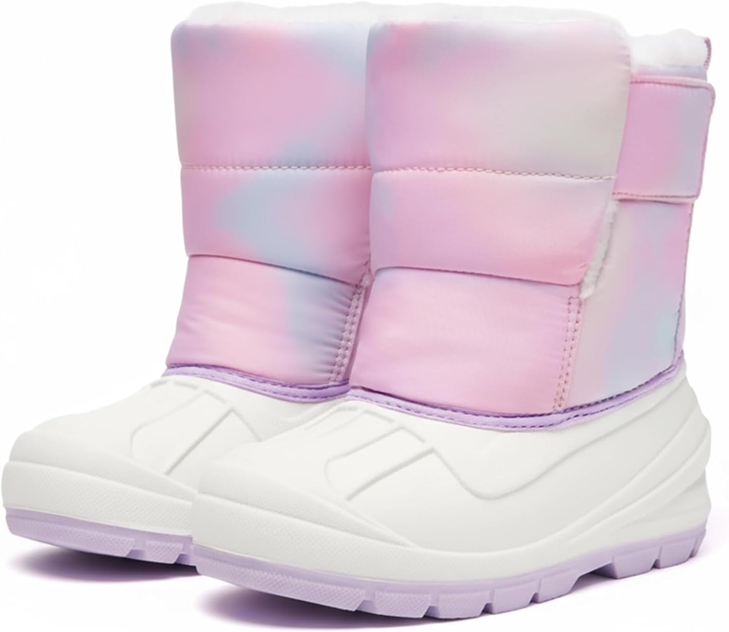 MORENDL Kids' Snow Boots Waterproof Insulated Warm Winter Shoes