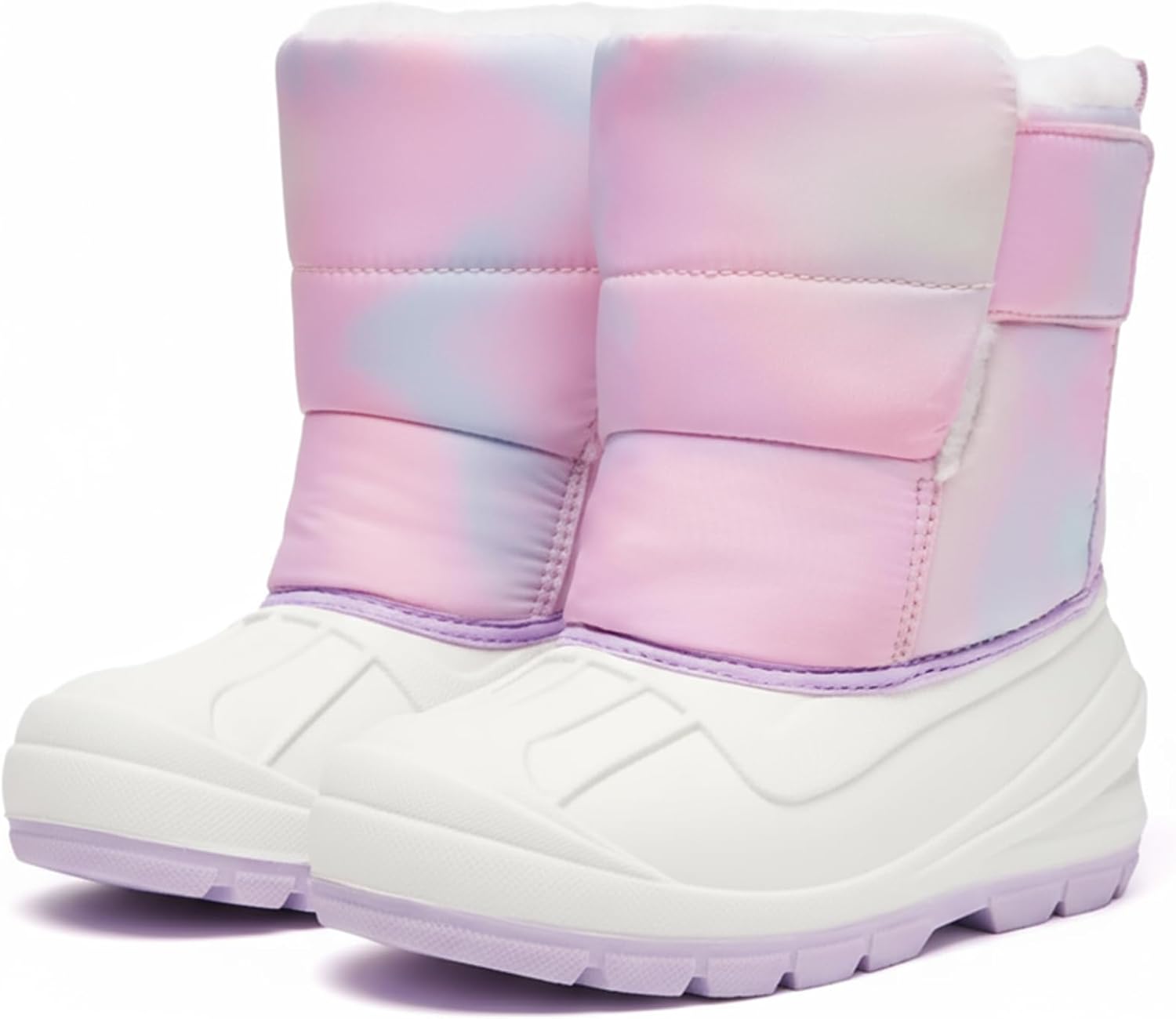 MORENDL Kids' Snow Boots Waterproof Insulated Warm Winter Shoes