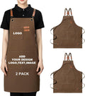 Personalized Custom Apron For Men Women Kitchen Cooking - Canvas