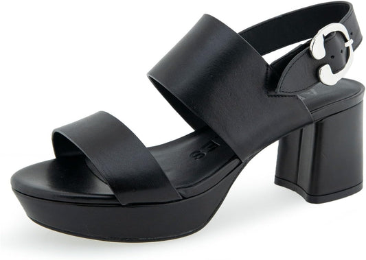Aerosoles Women's Camera Platform Heeled Sandal for Comfort