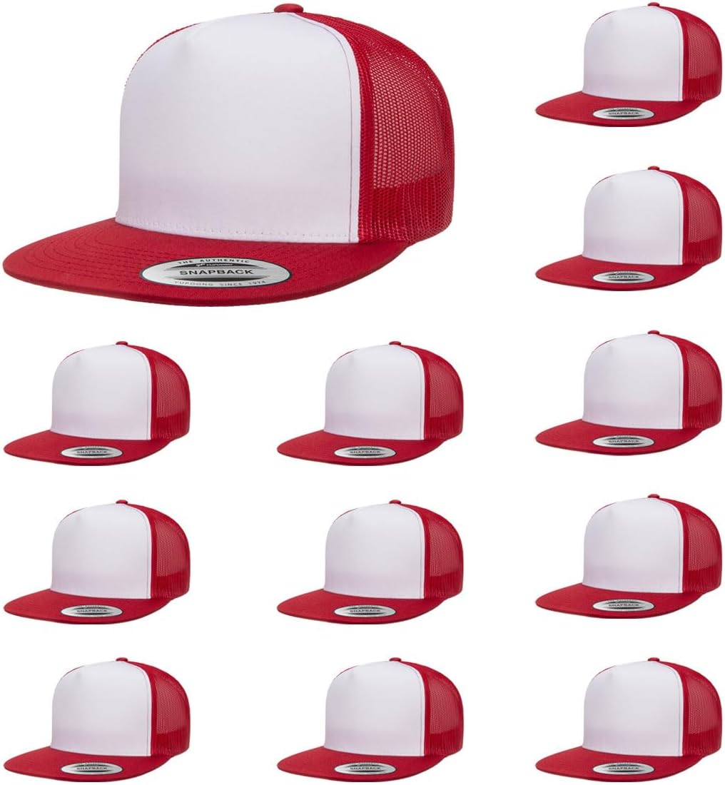 Yupoong 5-Panel Classic Trucker Cap for Stylish Comfort