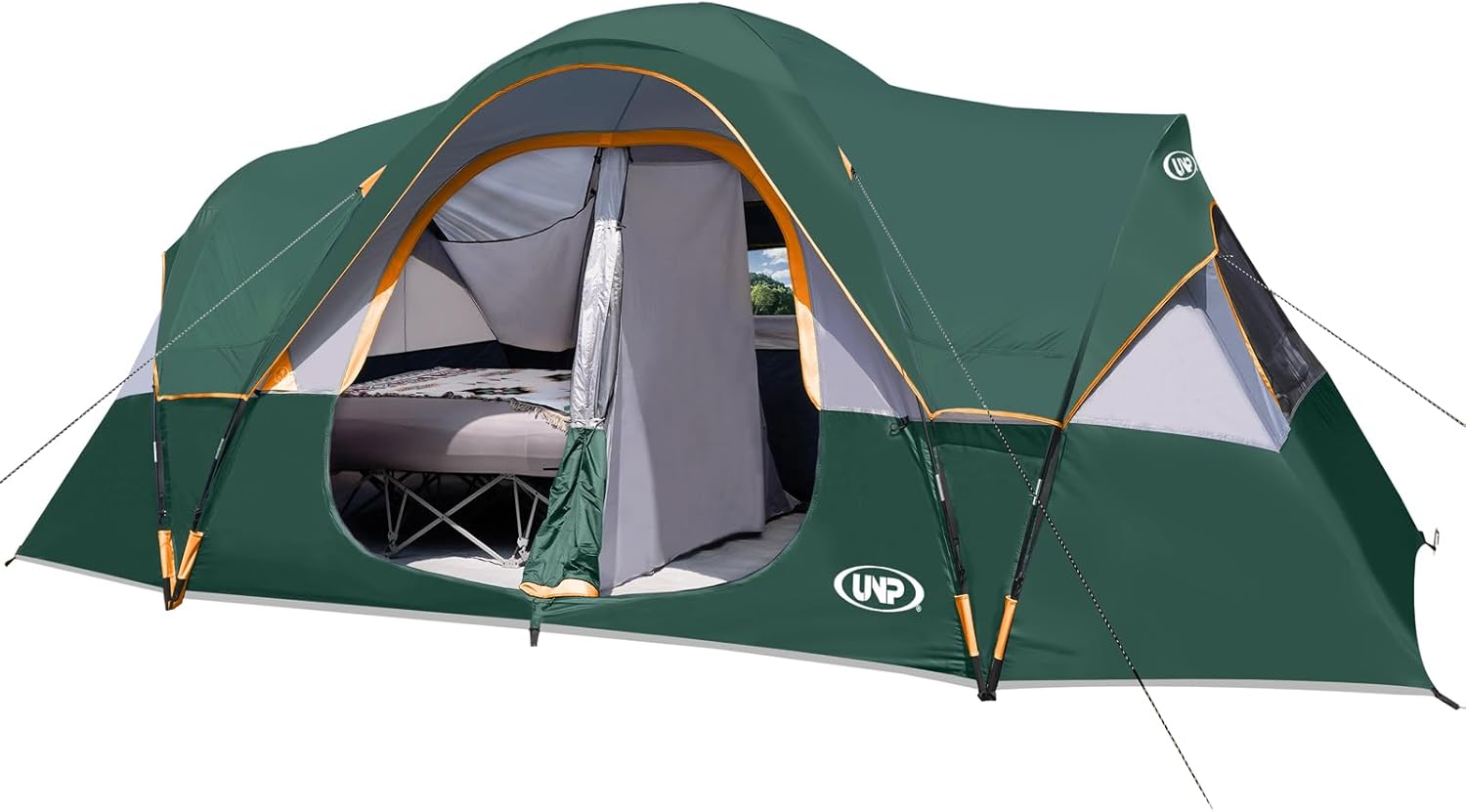 UNP 10-Person Family Tent | Spacious, Easy Setup, Waterproof