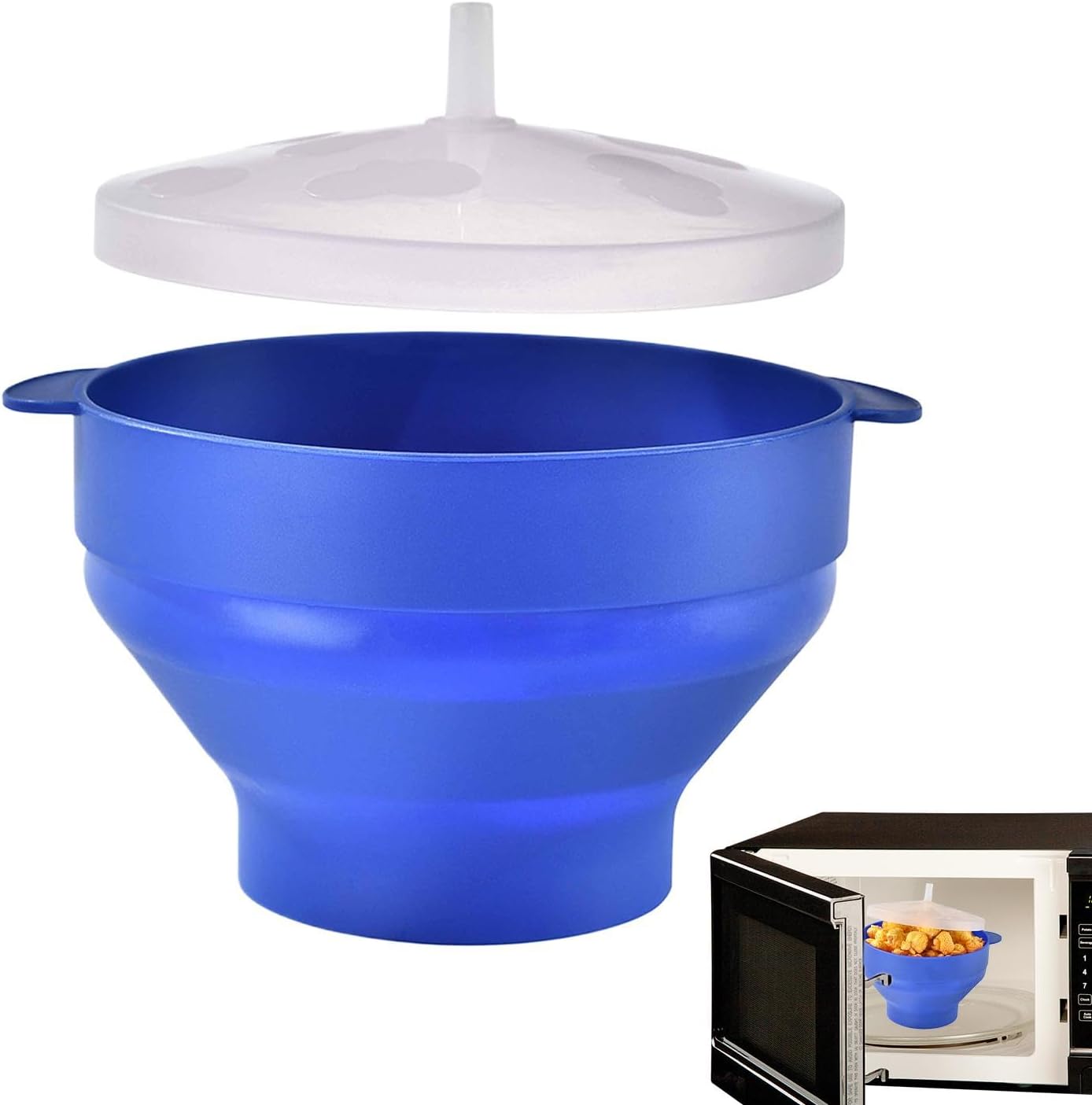 Silicone Popcorn Maker - Portable Popcorn Perfection