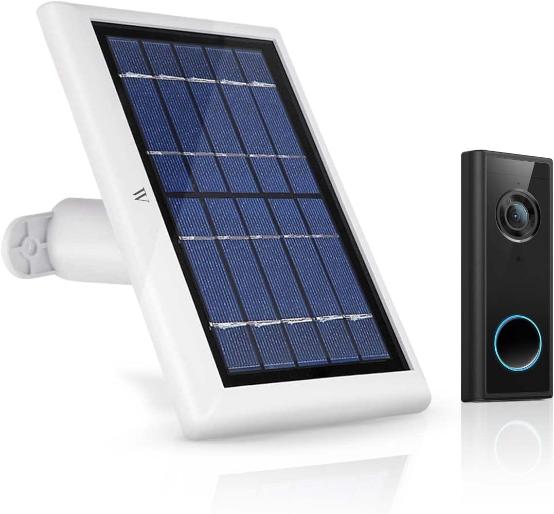 Weatherproof Solar Panel for eufy Doorbell