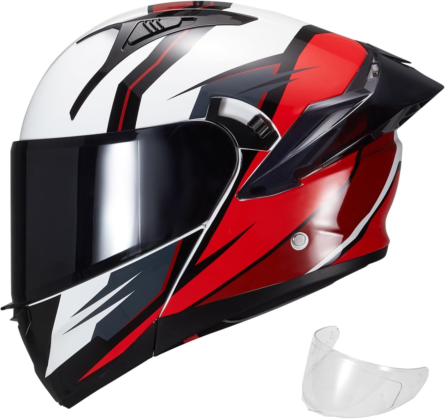 Modular Motorcycle Helmet Dual Visor Full Face SJ-809 for Adults