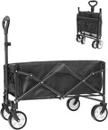 Collapsible Folding Outdoor Utility Wagon Cart - All-Terrain, Portable