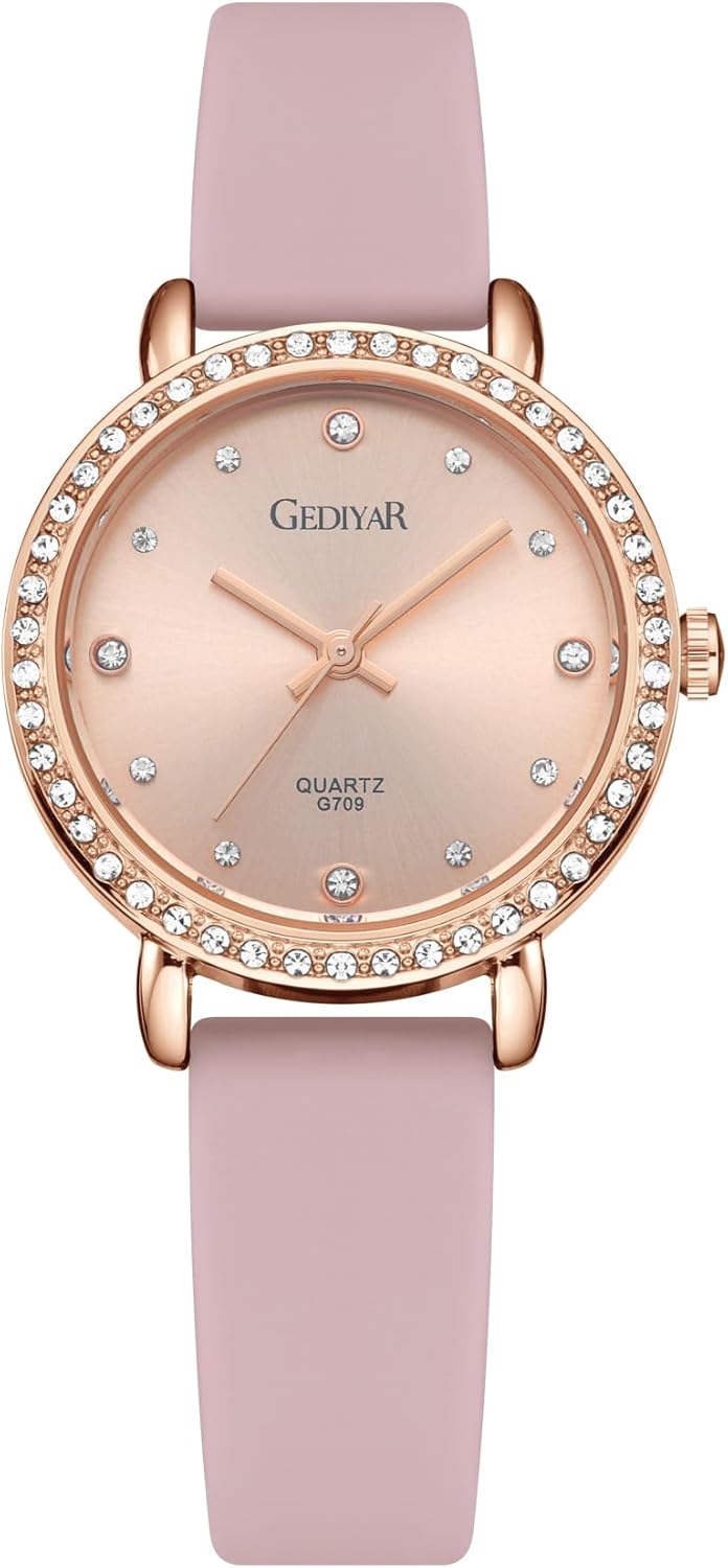 AIYISHI Bling Rhinestone Quartz Watch - Waterproof & Colorful