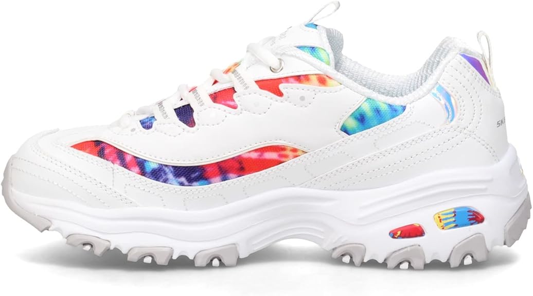 Skechers Women's D'Lites-Summer Fiesta Sneaker for Comfort
