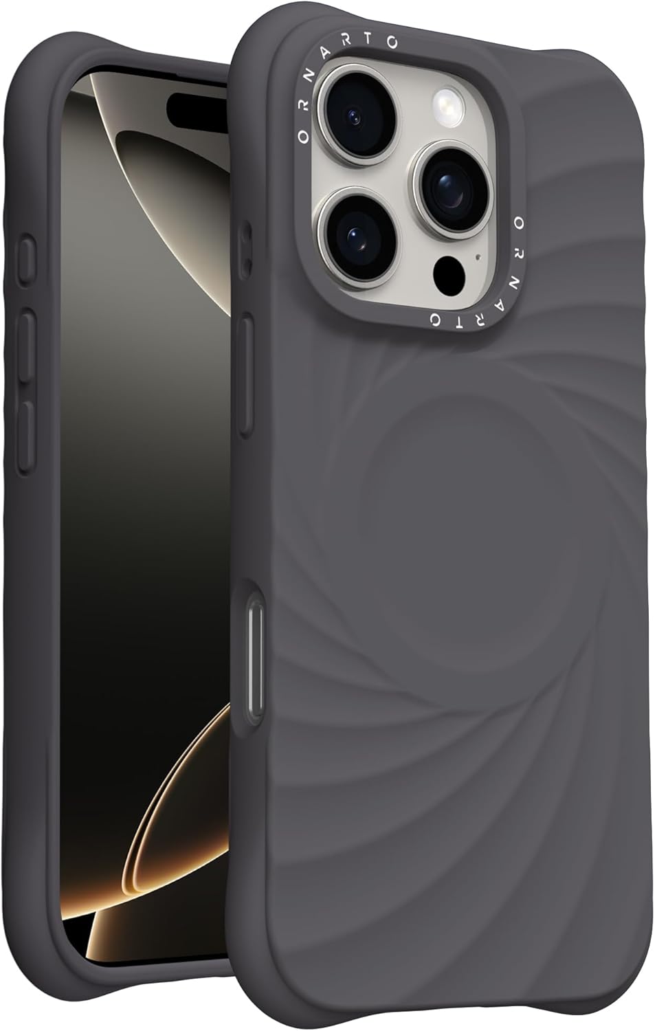 ORNARTO Vortuxe iPhone 16 Pro Max Case with 2X MIL-STD Protection