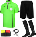 VKT Soccer Referee Kit Jersey, Shorts, Socks & Cards - Complete Set