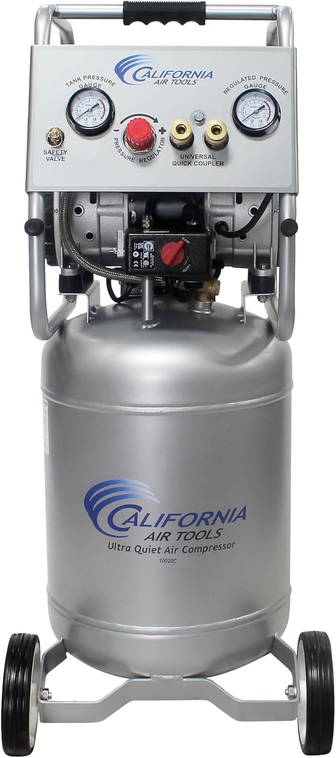 Ultra Quiet 2.0 HP Air Compressor - 10 Gal Tank