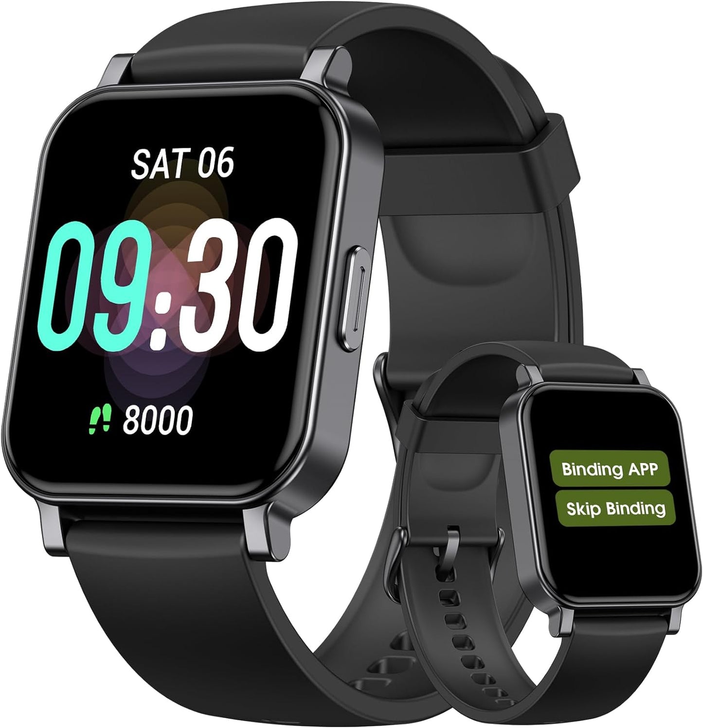 TYKOIT Senior Pedometer Watch - No App Needed!