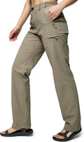 Women's Quick Dry Cargo Pants - Lightweight Stretch Hiking Pants