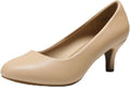 Women's Dress Low Heel Pump Shoes - Comfortable 2.5 in Heel