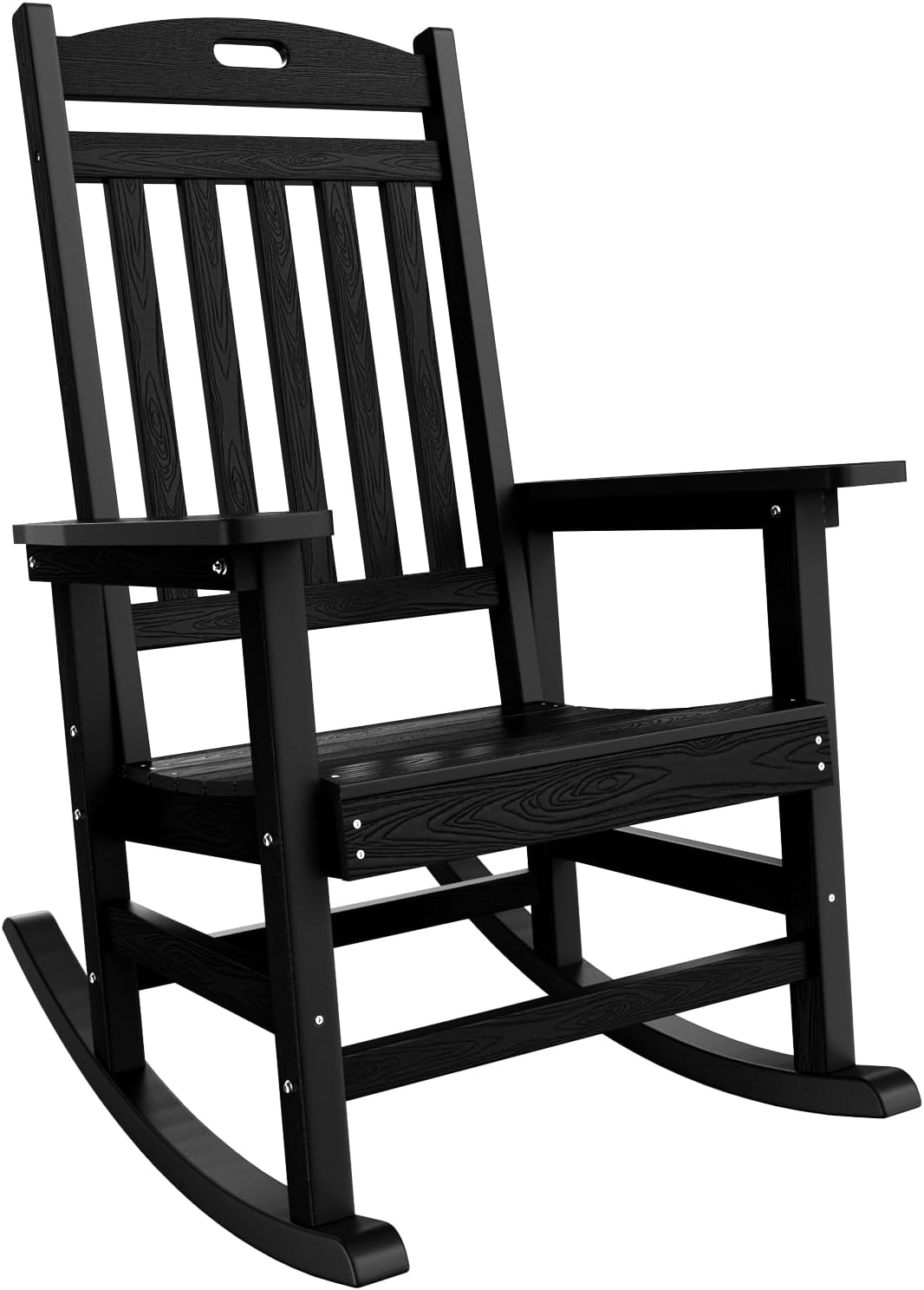 YEFU Oversized Rocking Chair: Weather-Resistant, 380lbs Weight Capacity