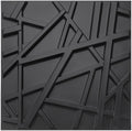 Art3d 19.7 in x 19.7 in Wall Panel Stripes - Pack of 12