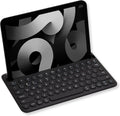 Bluetooth Keyboard for Tablet and Phone with Built-In Stand - Compact