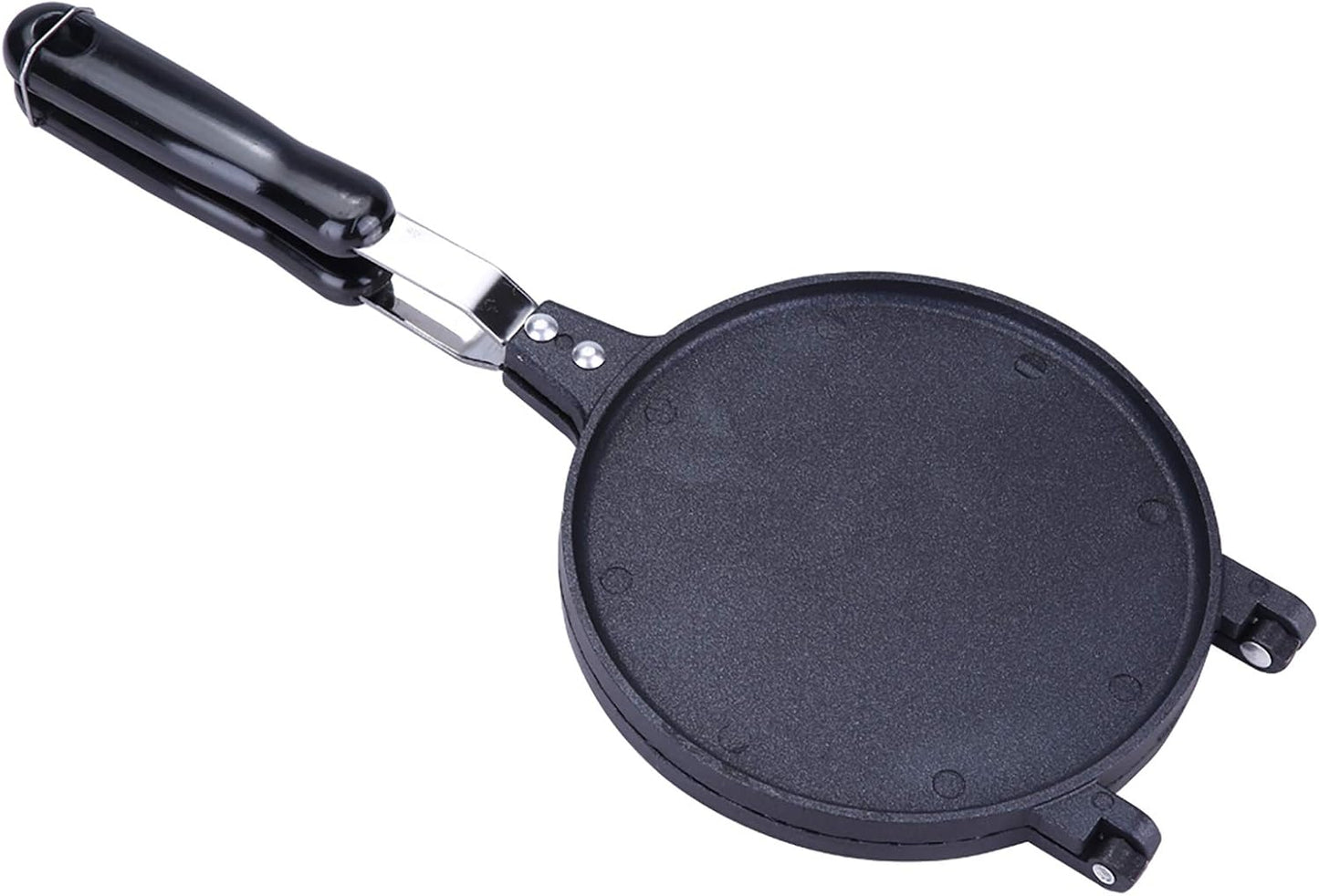 Double Waffle Maker: Non-Stick & Cast Iron for Perfect Waffles Every Time