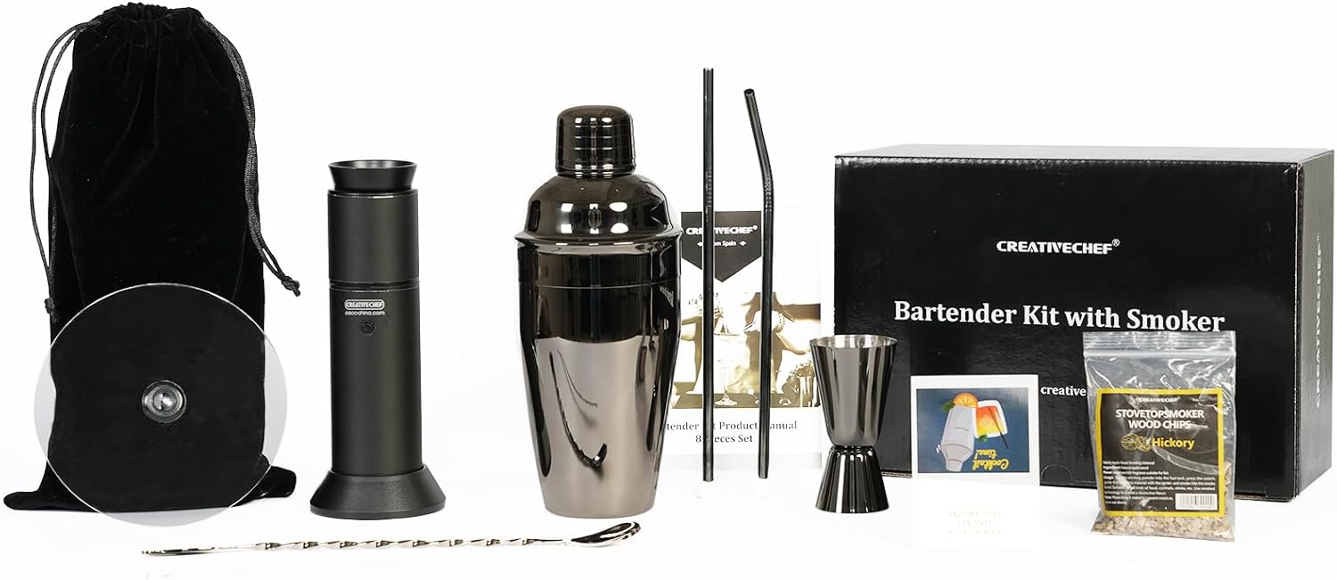 Whiskey Smoker Bar Set - Enhance Mixology!
