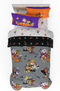 Paw Patrol Kids Halloween Bedding 5 Piece Twin Set - Cozy Reversible