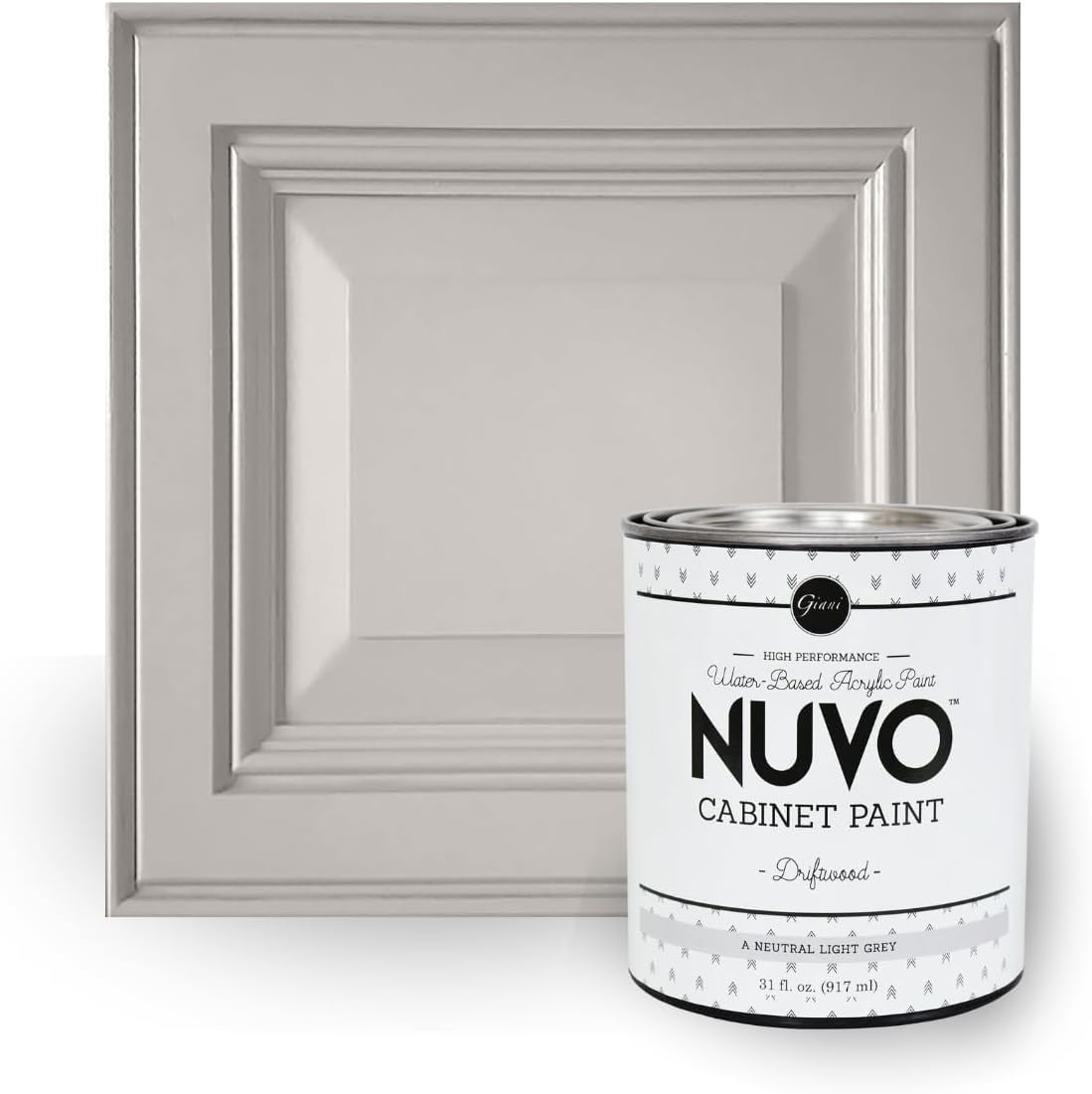 Giani Nuvo Driftwood Cabinet Paint for a Coastal Look