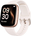 Smart Watch for Women 1.85in AMOLED, 10 Day Battery - Beige