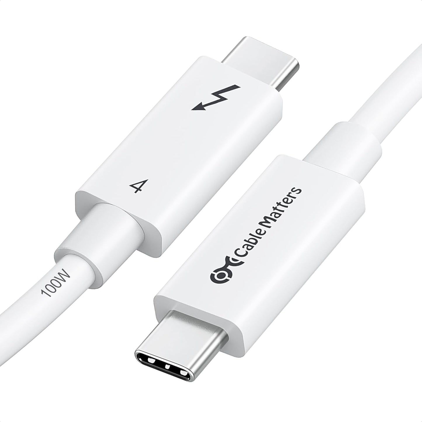 Cable Matters Thunderbolt 4 Cable 6.6 ft with 100W Charging