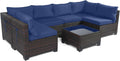 LEVELEVE 7 Pieces Outdoor Patio Furniture Set for Relaxation