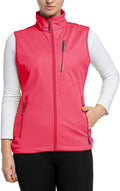 Women's Lightweight Windproof Running Vest with Pockets - Breathable