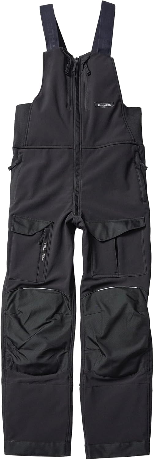 TRUEWERK T3 WerkBibs for Men - Water-Resistant Work Bibs