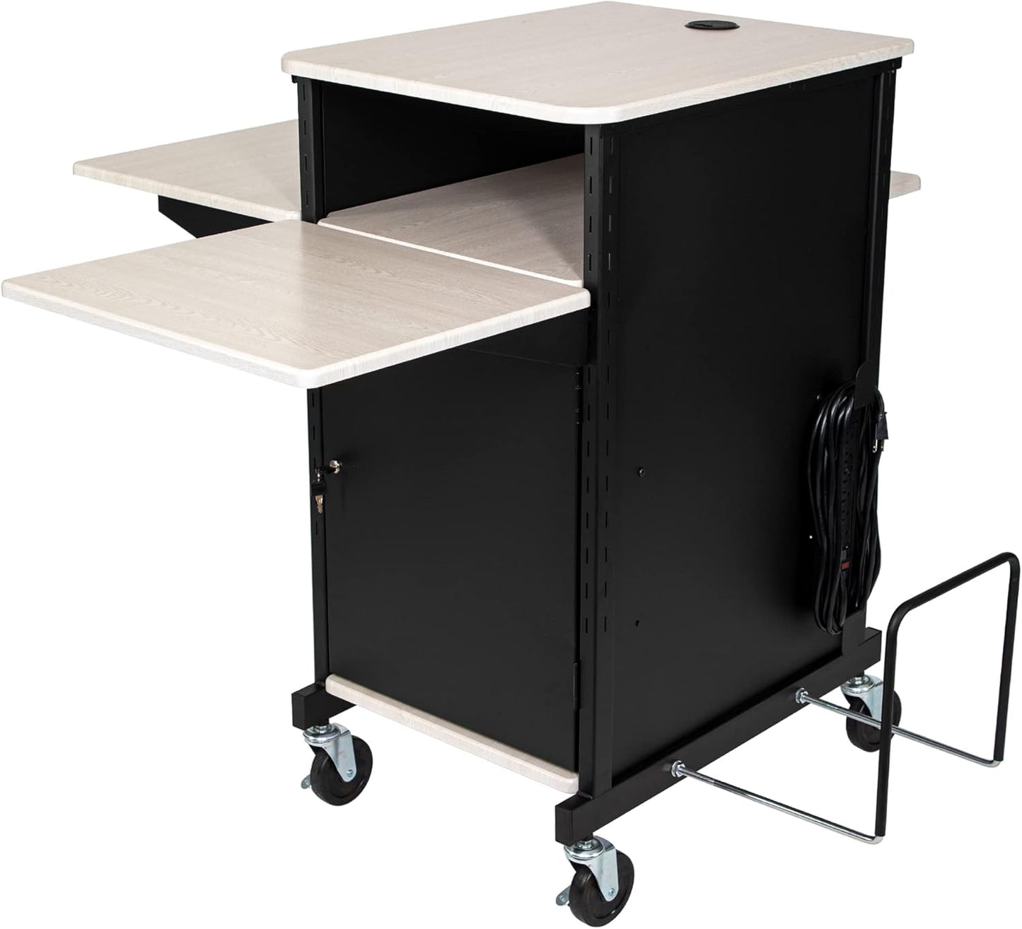 OEF Furnishings Jumbo Plus Presentation Cart for Office Use