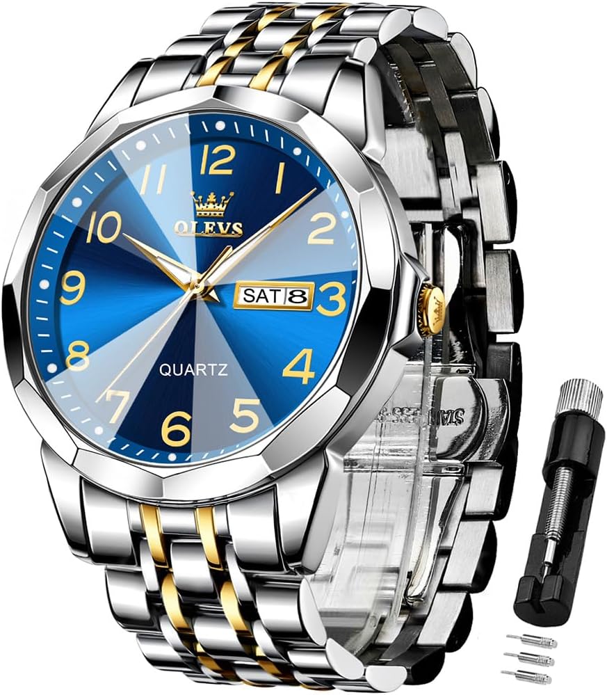OLEVS Waterproof Mens Business Watch