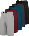Youth Dry-Fit Athletic Shorts 5-Pack - Unisex Activewear