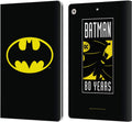 Batman DC Comics Leather Wallet Case for iPad 10.2 - Slim Protection