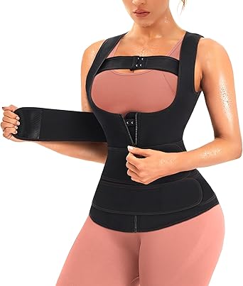 Rolewpy Sauna Sweat Waist Trainer Vest for Women - Ultimate Fit