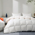 Luxury Down Fiber Comforter Queen Size - Ultra-Soft Cloud-Like Loft