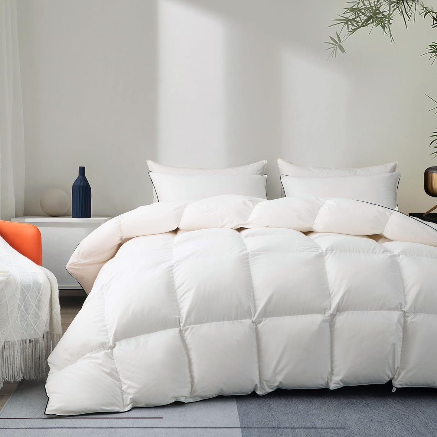 Luxury Down Fiber Comforter Queen Size for Ultimate Sleep