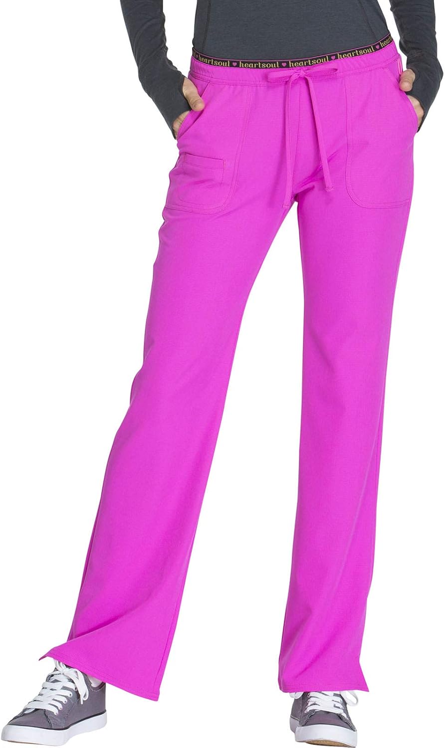 Heartsoul Drawstring Scrub Pants for Women with Flattering Fit