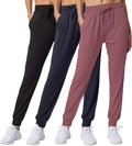 Women's Ultra-Soft Lounge Joggers 3 Pack - Everyday Comfort