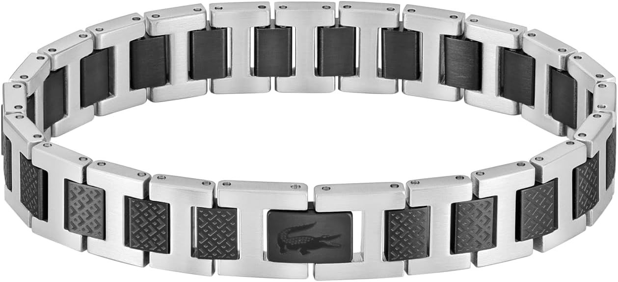Lacoste Metropole Link Bracelet for Men - Elegant Stainless Steel