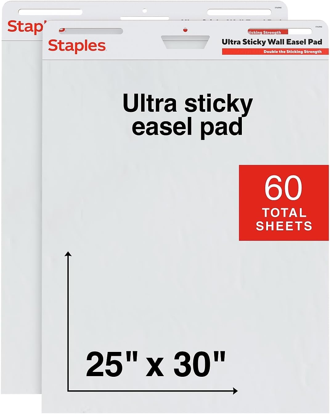 Staples Ultra Sticky Wall Easel Pad for Effortless Brainstorming