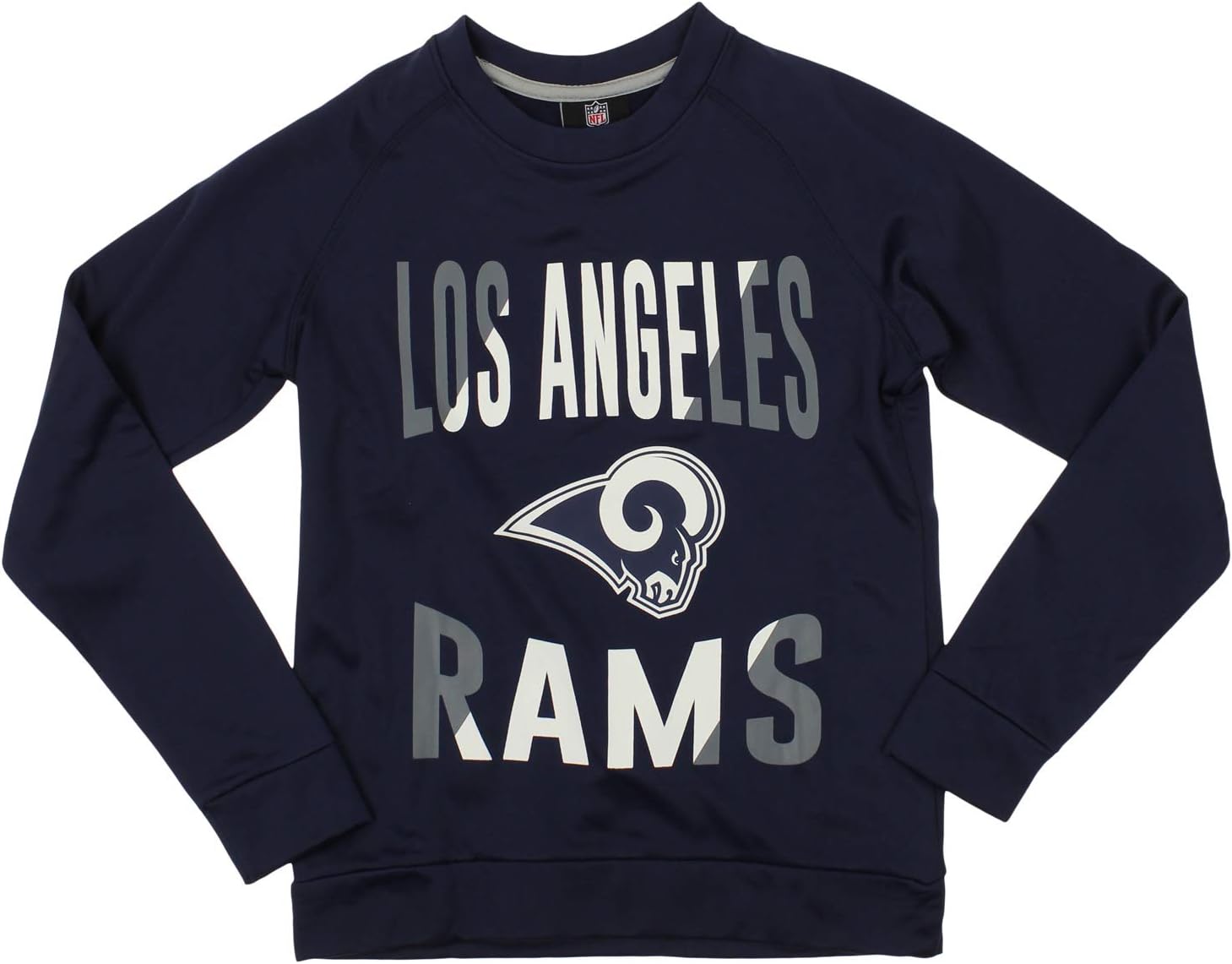 NFL Boys Youth Performance Fleece Crew Neck Sweatshirt Options