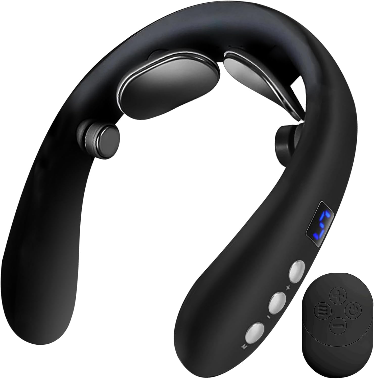 LAORICI Neck Massager for Pain Relief with Heat & 10 Modes