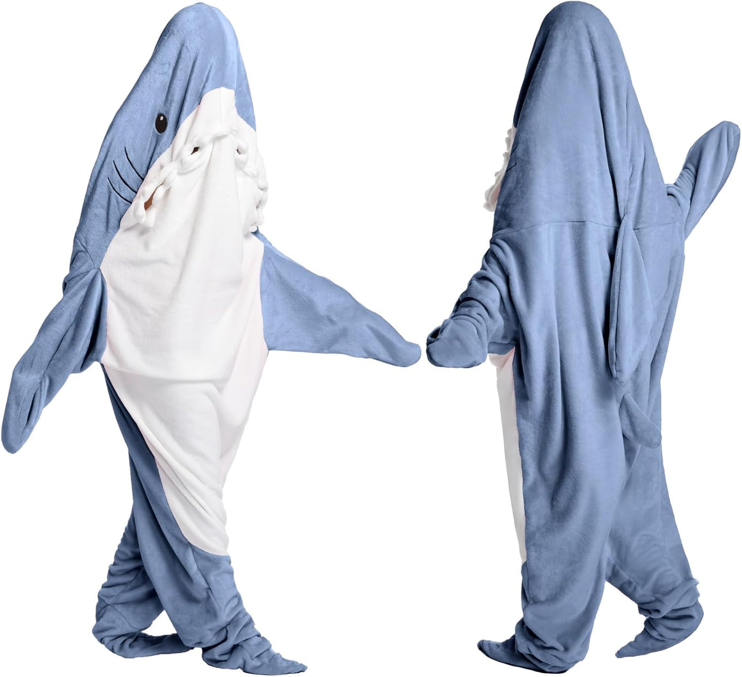 Cozy Shark Wearable Blanket for Adults & Kids