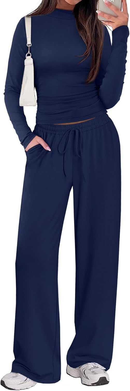Sampeel Two Piece Lounge Set for Women - Stylish Fall Outfit