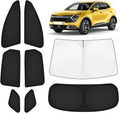 KUST Car Window Shades for Kia Sportage 2023-2026 - Full 8PC Set