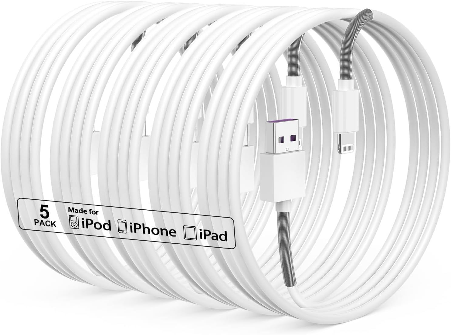 Fast Charge with Hcoob 3ft iPhone Cable